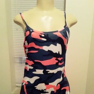 Inspired Army Orange Print Jumpsuit